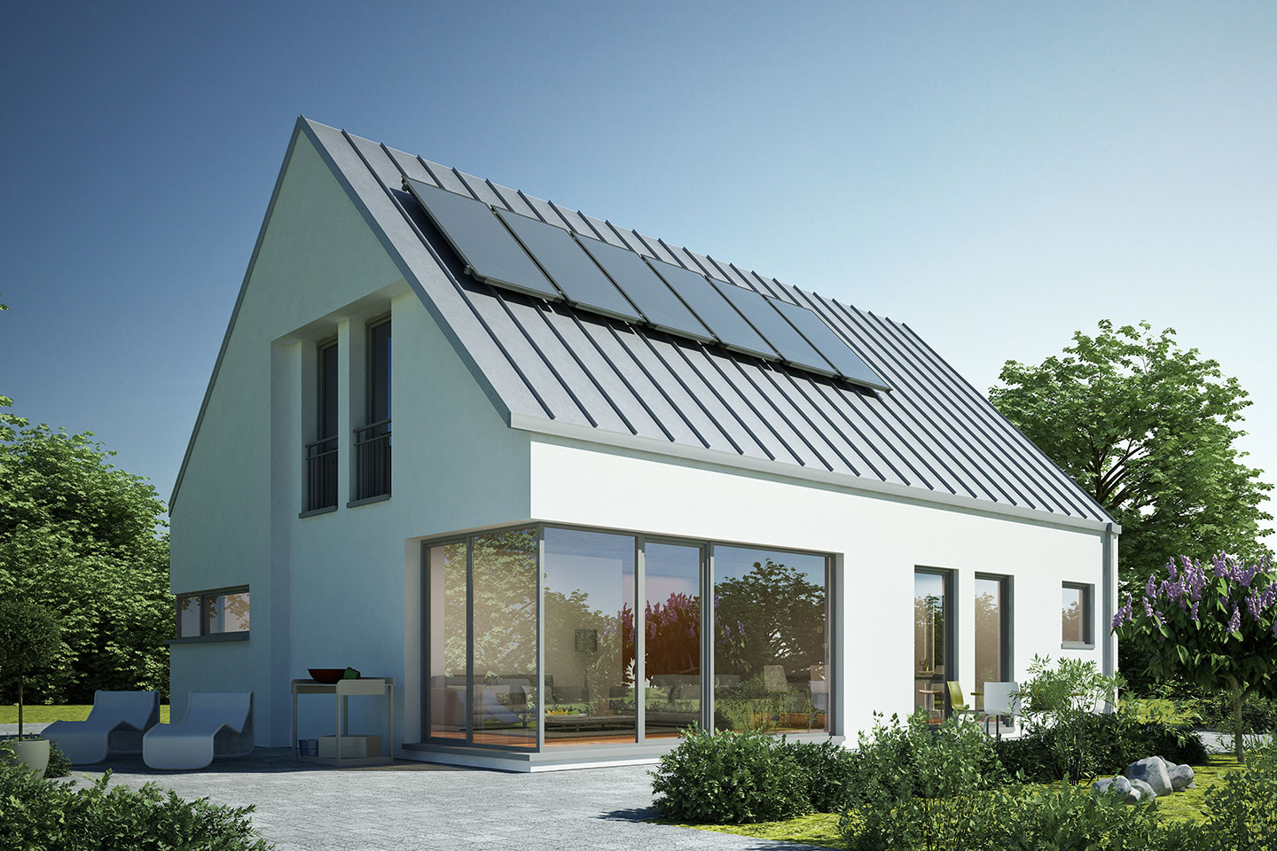 Comfortable Villa in Green